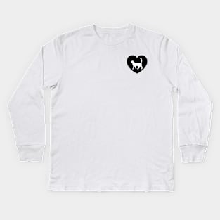 Cat Love | I Heart... Kids Long Sleeve T-Shirt